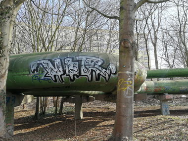 Graffiti Wall - Photo by Zecke247 - vlr, Berlin