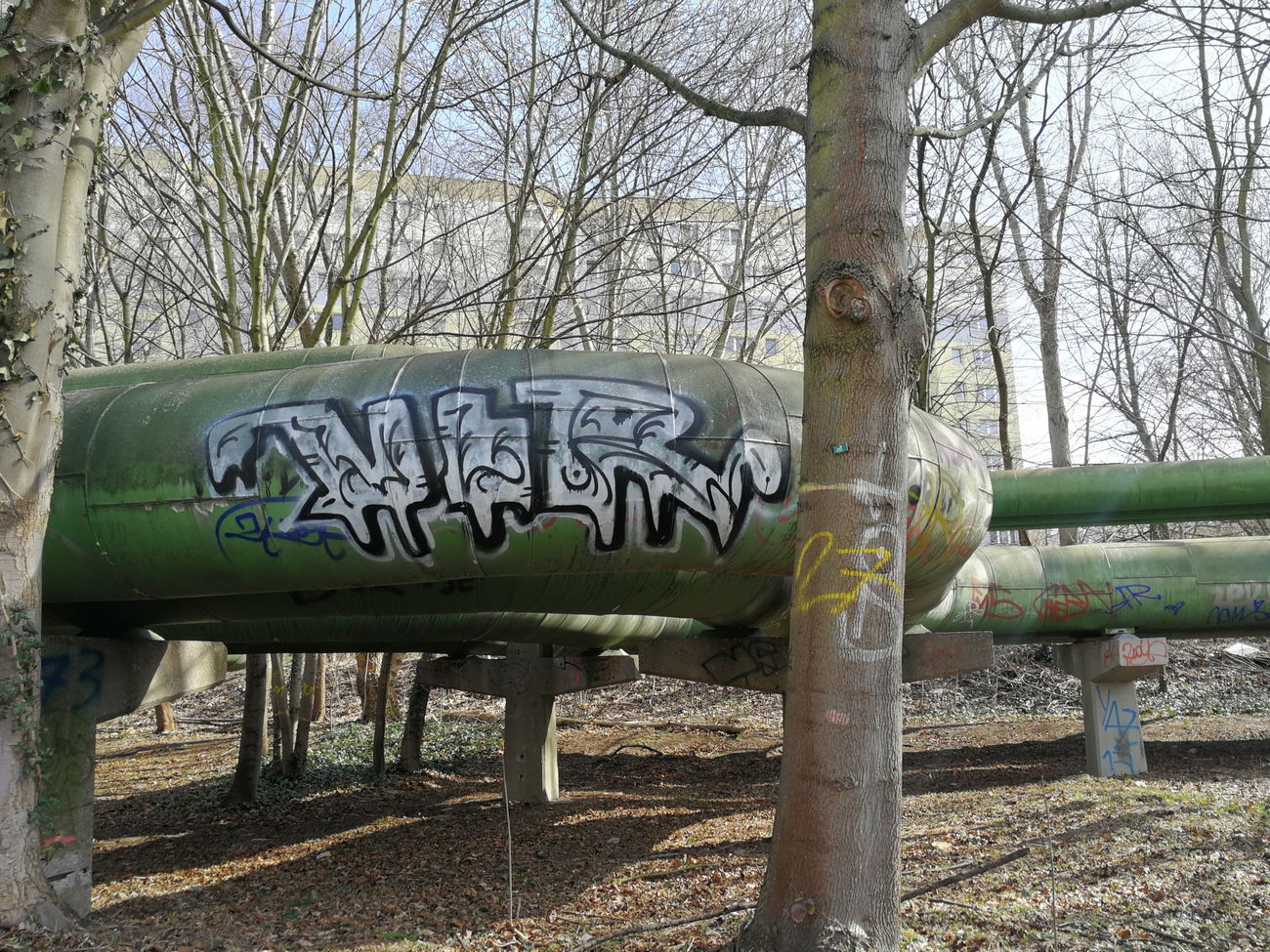 Graffiti Wall - Photo by Zecke247 - vlr, Berlin