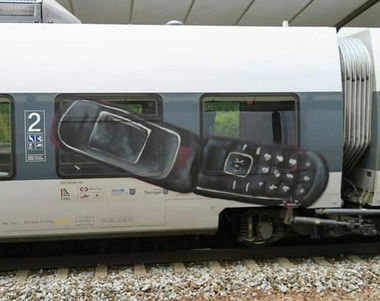 Graffiti Train - Photo by Zecke247 - Handy