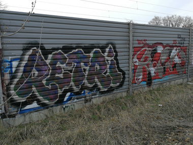 Graffiti Wall in BERLIN  - Photo by Zecke247