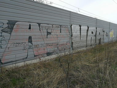 Graffiti Wall in BERLIN  - Photo by Zecke247 - acv, Berlin