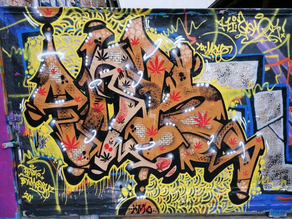 Graffiti Wall in BERLIN  - Photo by Zecke247 - VLR, Berlin