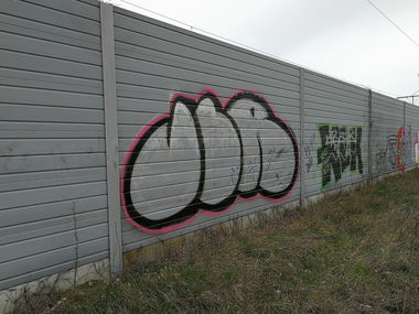 Graffiti Wall in BERLIN  - Photo by Zecke247 - VLR, Berlin
