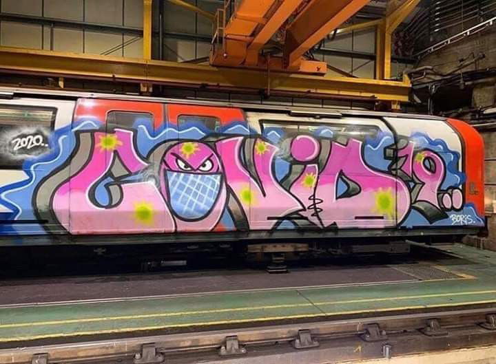 Graffiti Train - Photo by Zecke247 (2020)