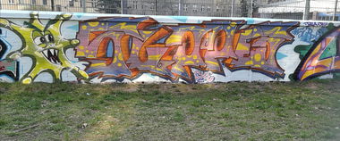 Graffiti Wall in BERLIN  - Photo by Zecke247