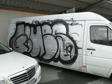 Graffiti Wall in BERLIN  - Photo by Zecke247