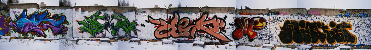 Graffiti Wall - Photo by Zeeks - Zeeks, Zixs, Zeex
