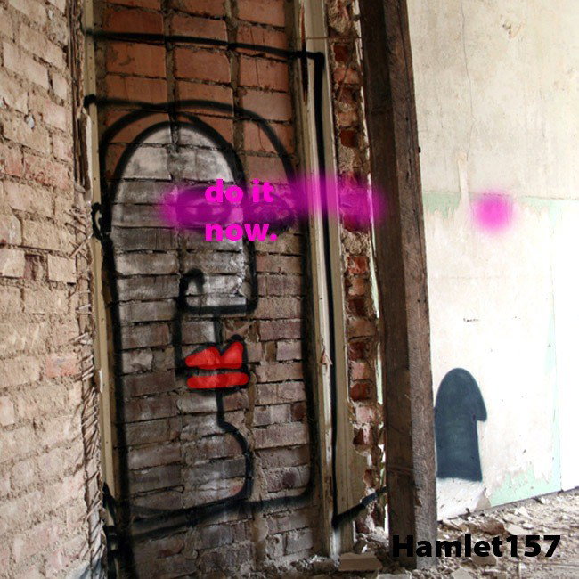 Graffiti Street Art - Photo by Zeitzeuge - schwarz157, leipzig_streetart, oneliner (2016)