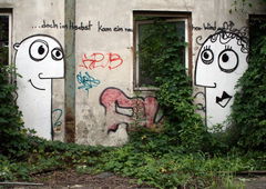 Graffiti Street Art in Leipzig - Photo by Zeitzeuge - densMckenzy, 157, Streetart (2010)