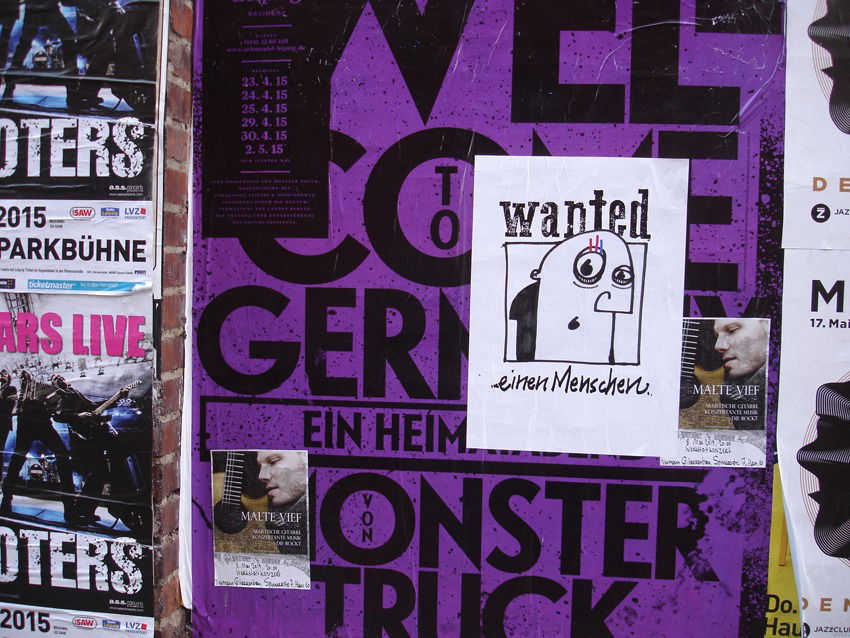 Graffiti Street Art - Photo by Zeitzeuge - densMckenzy, Streetart, Leipzig (2014)