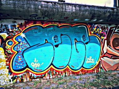 Graffiti Wall - Photo by Zele0ne386 - Zele (2014)