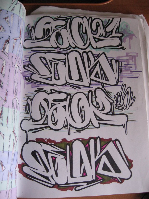 Graffiti Sketch - Photo by Zeok71