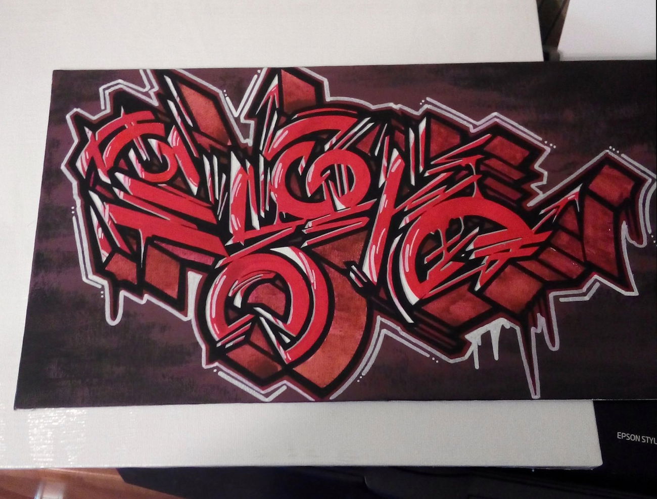 Graffiti Artwork in Тверь - Photo by Zeok71 - Zeok, Canvas, Tver (2015)