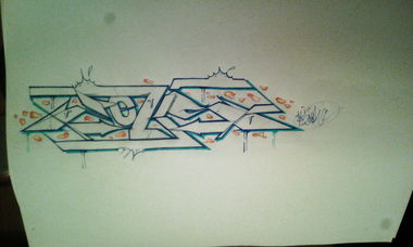 Graffiti Sketch - Photo by ZeosOner