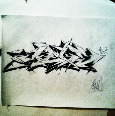 Graffiti Sketch - Photo by ZeosOner - Zeks