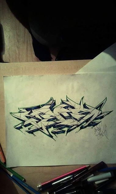 Graffiti Sketch - Photo by ZeosOner