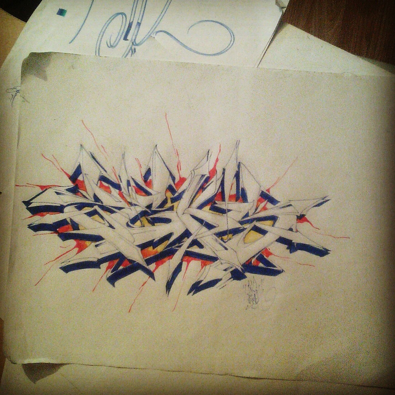 Graffiti Sketch - Photo by ZeosOner