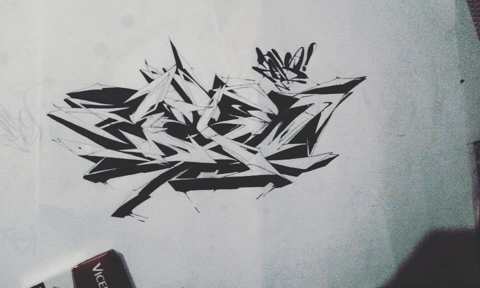 Graffiti Sketch - Photo by ZeosOner