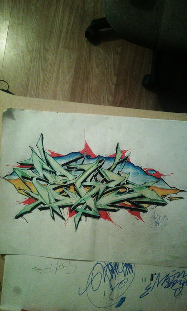 Graffiti Sketch - Photo by ZeosOner