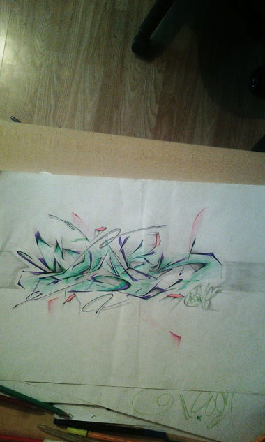 Graffiti Sketch - Photo by ZeosOner