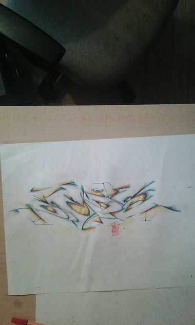 Graffiti Sketch - Photo by ZeosOner