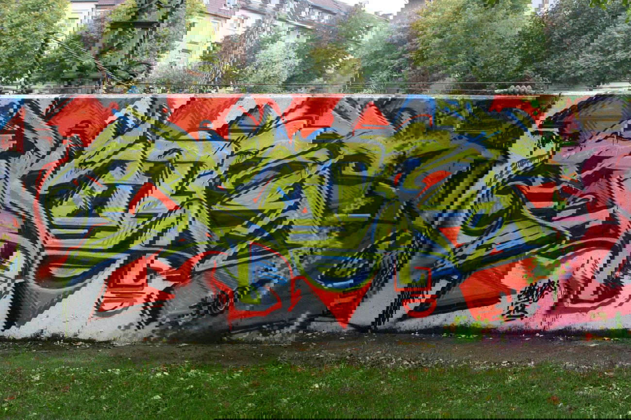Graffiti Wall in Dortmund - Photo by ZerOne - SMART (2013)