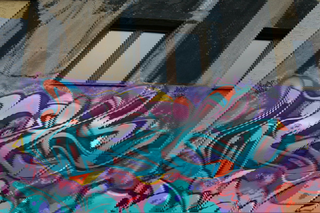 Graffiti Wall in Dortmund - Photo by ZerOne - WEIS (2013)