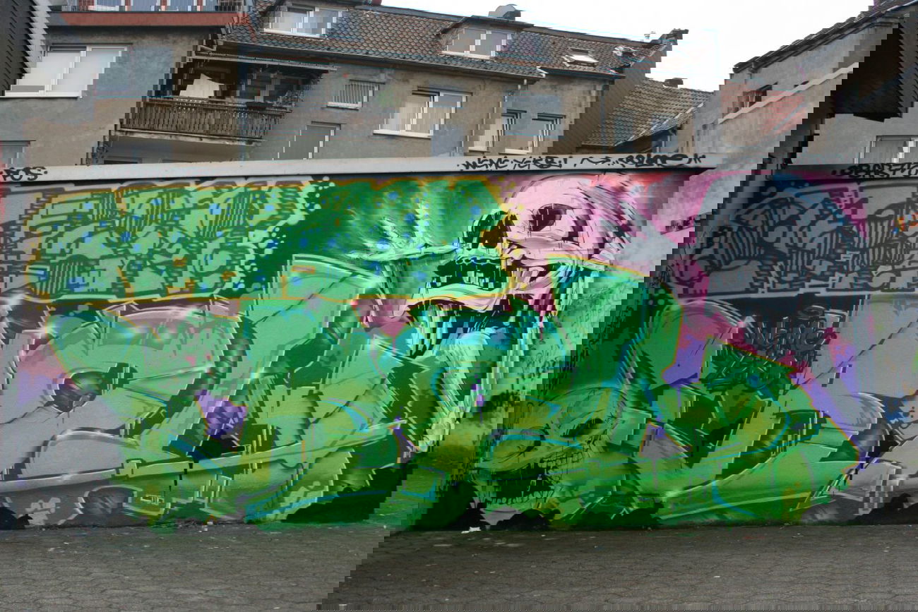 Graffiti Wall in Dortmund - Photo by ZerOne - ROL (2013)