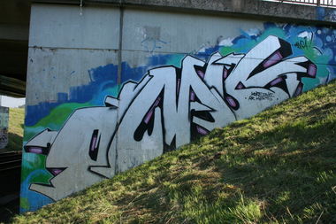 Graffiti Bombing in Dortmund - Photo by ZerOne - OMS