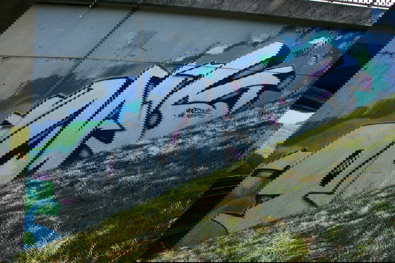 Graffiti Bombing in Dortmund - Photo by ZerOne - OMS