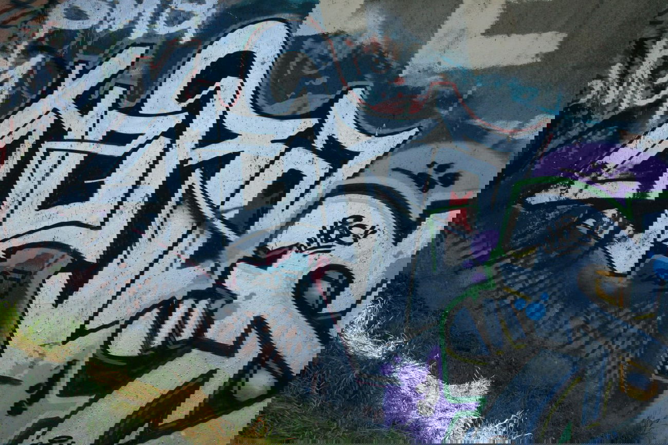 Graffiti Wall in Dortmund - Photo by ZerOne - HERZ (2003)