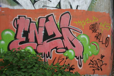 Graffiti Wall in Dortmund - Photo by ZerOne - ENZO (2008)