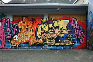 Graffiti Wall in Dortmund - Photo by ZerOne (2013)