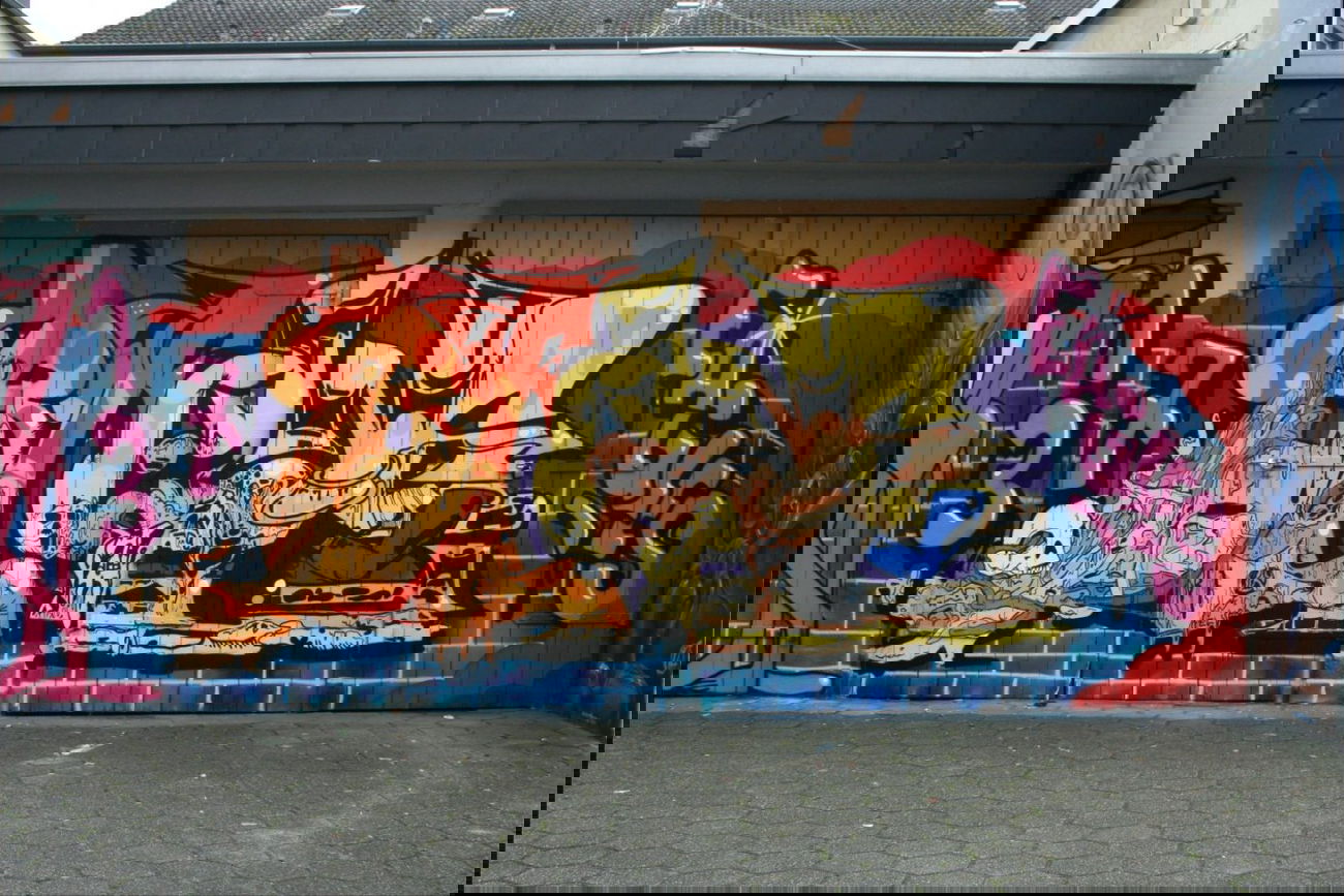 Graffiti Wall in Dortmund - Photo by ZerOne (2013)