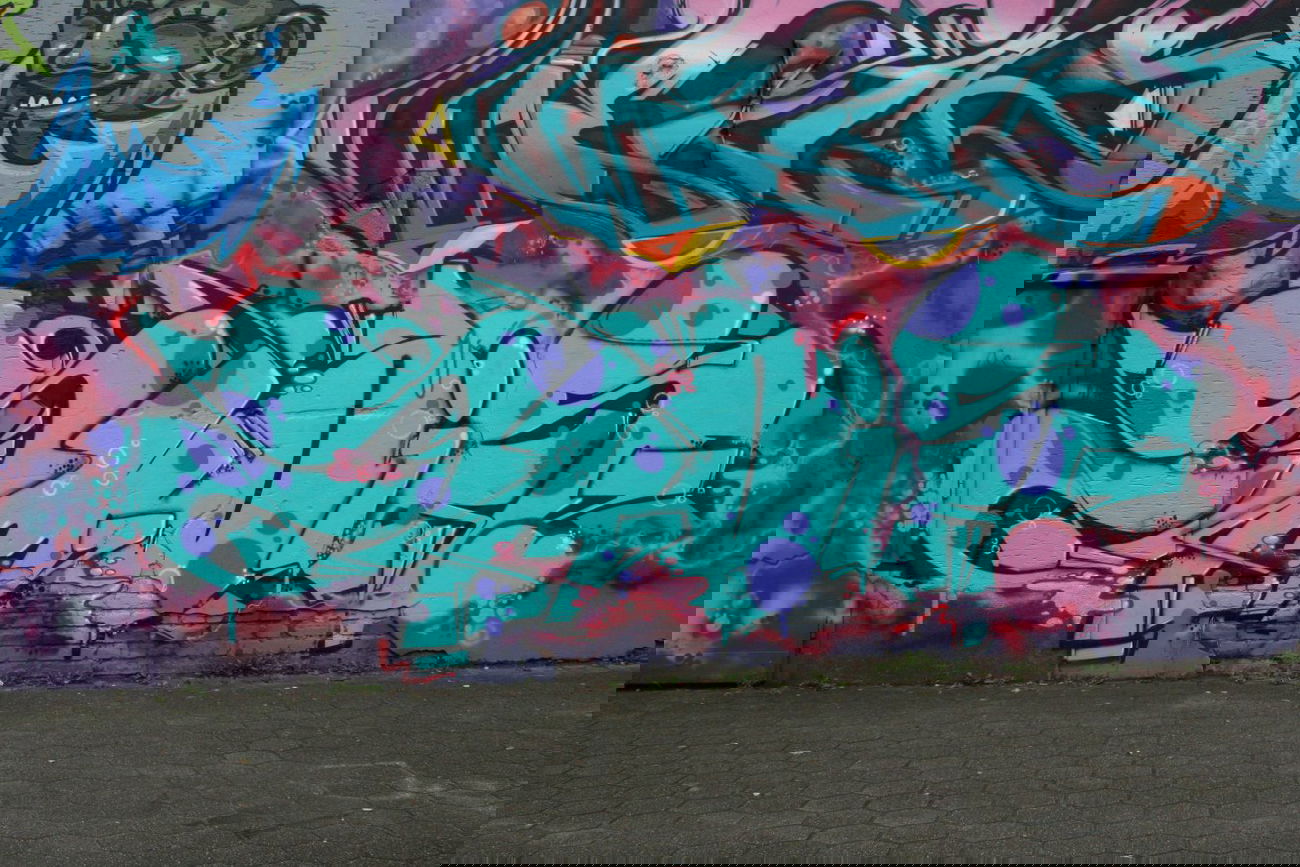 Graffiti Wall in Dortmund - Photo by ZerOne (2013)