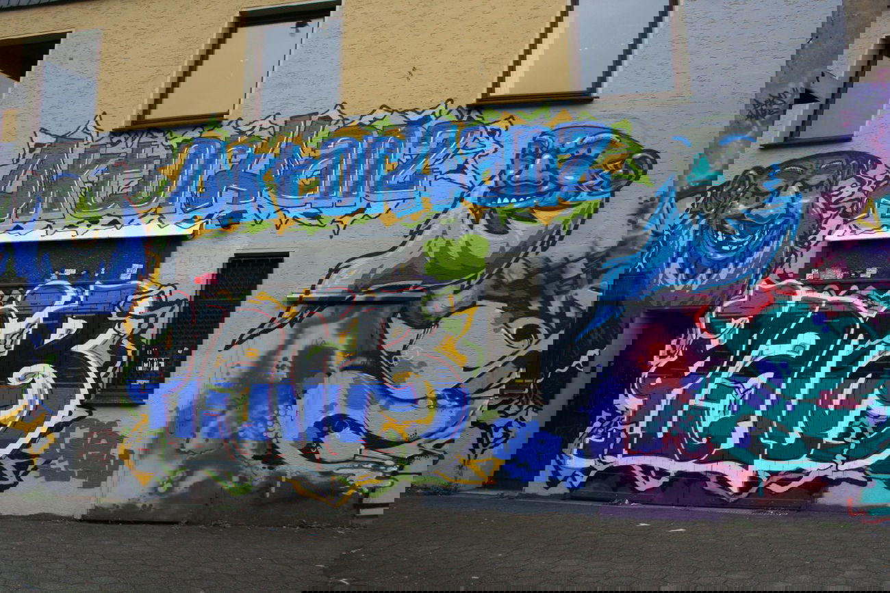 Graffiti Wall in Dortmund - Photo by ZerOne - AKTOR, HANZ, PLAN (2013)