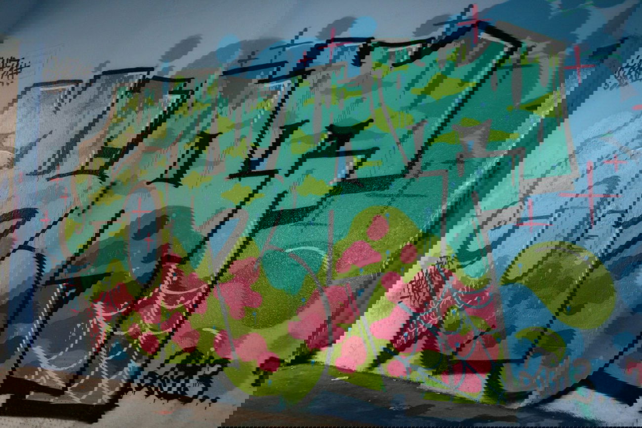 Graffiti Wall in Dortmund - Photo by ZerOne - SKAF (2013)