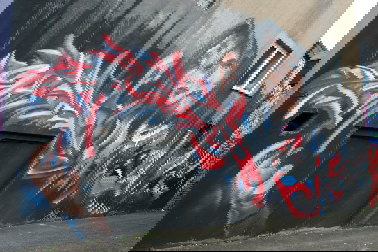 Graffiti Wall in Dortmund - Photo by ZerOne - OMS, KIBE (2013)