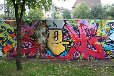 Graffiti Wall in Dortmund - Photo by ZerOne - STAH (2013)