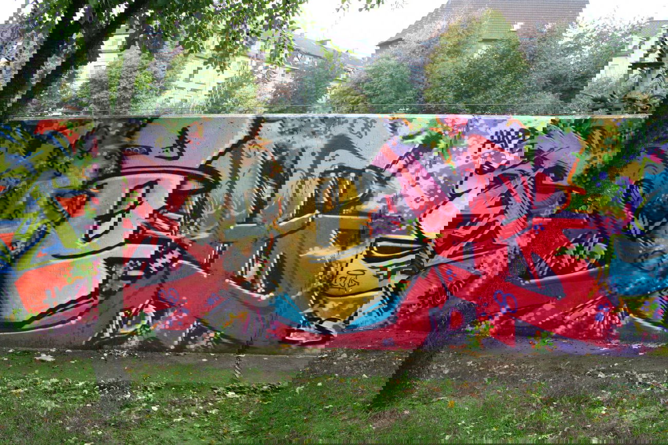 Graffiti Wall in Dortmund - Photo by ZerOne - STAH (2013)