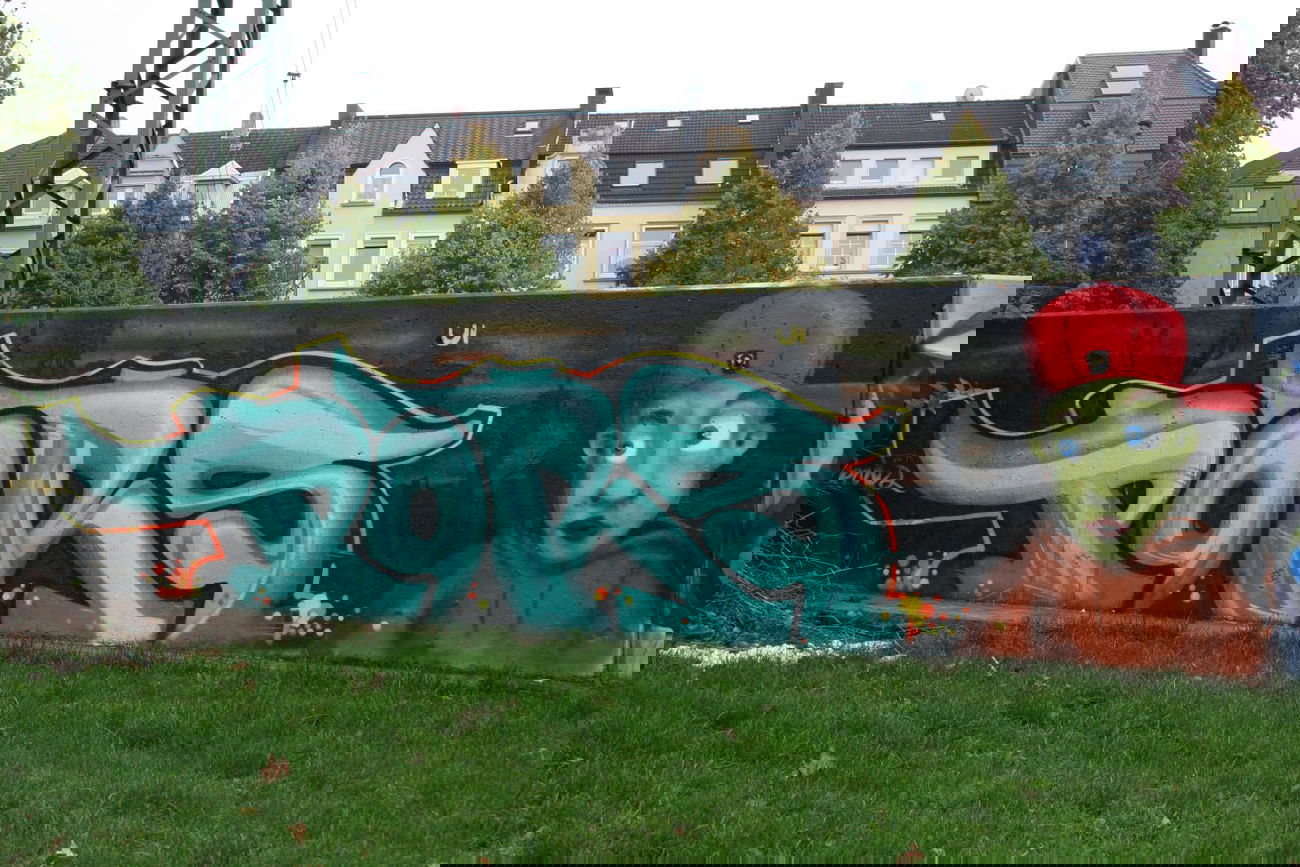 Graffiti Wall in Dortmund - Photo by ZerOne - PORS (2013)