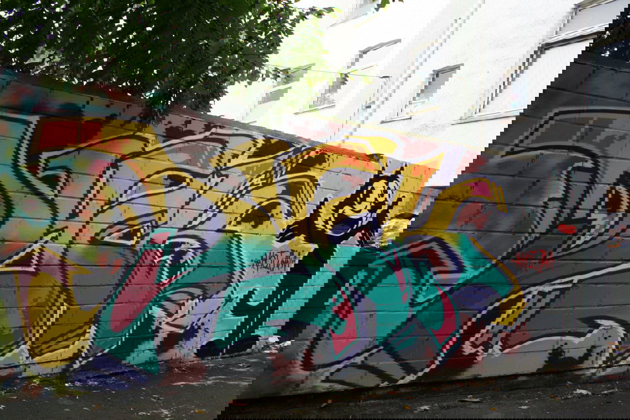 Graffiti Wall in Dortmund - Photo by ZerOne - DYCK (2013)