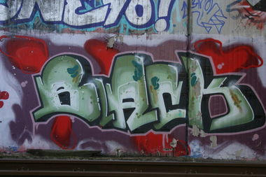 Graffiti Wall in Dortmund - Photo by ZerOne - BLACK