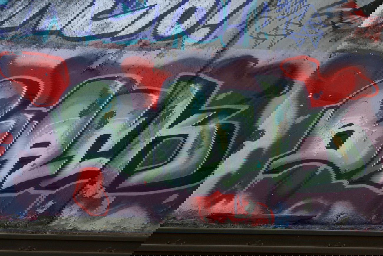 Graffiti Wall in Dortmund - Photo by ZerOne - BLACK