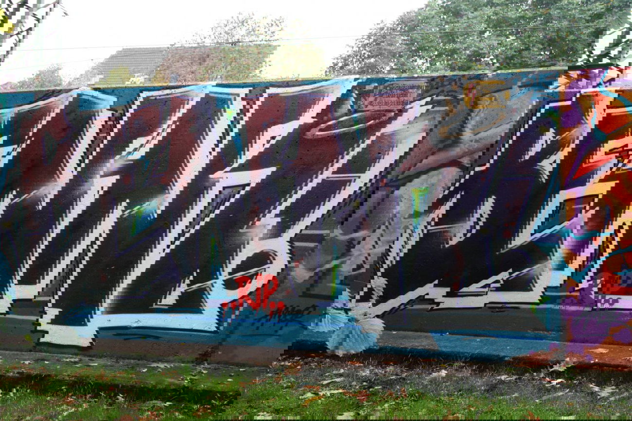 Graffiti Wall in Dortmund - Photo by ZerOne - BENN (2013)