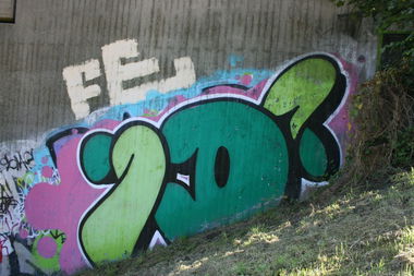 Graffiti Wall - Photo by ZerOne - ID