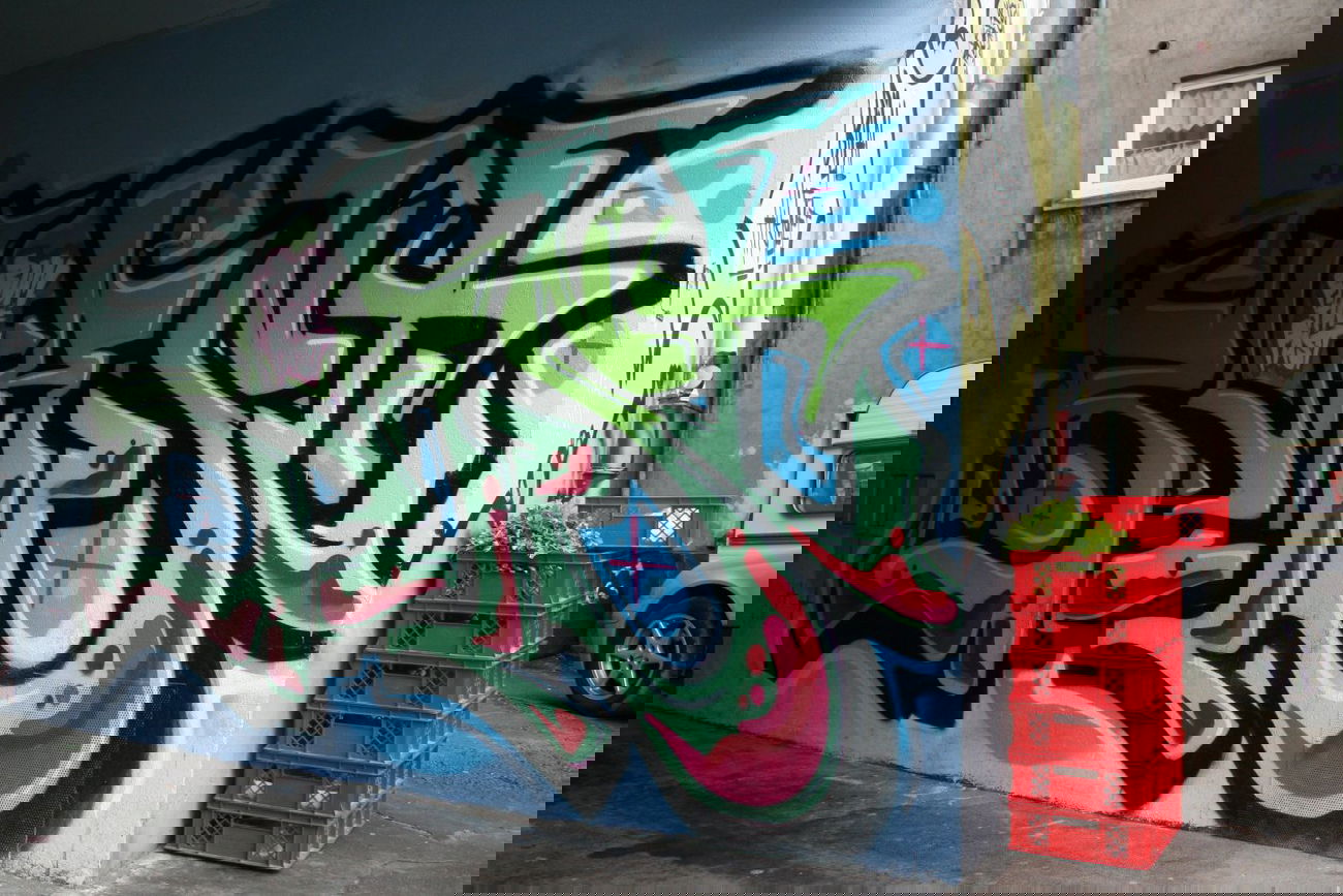 Graffiti Wall in Dortmund - Photo by ZerOne - BLAST (2013)