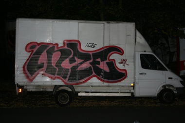 Graffiti Bombing in Dortmund - Photo by ZerOne - INZE