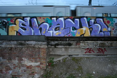 Graffiti Wall in Dortmund - Photo by ZerOne - SHACK, HG