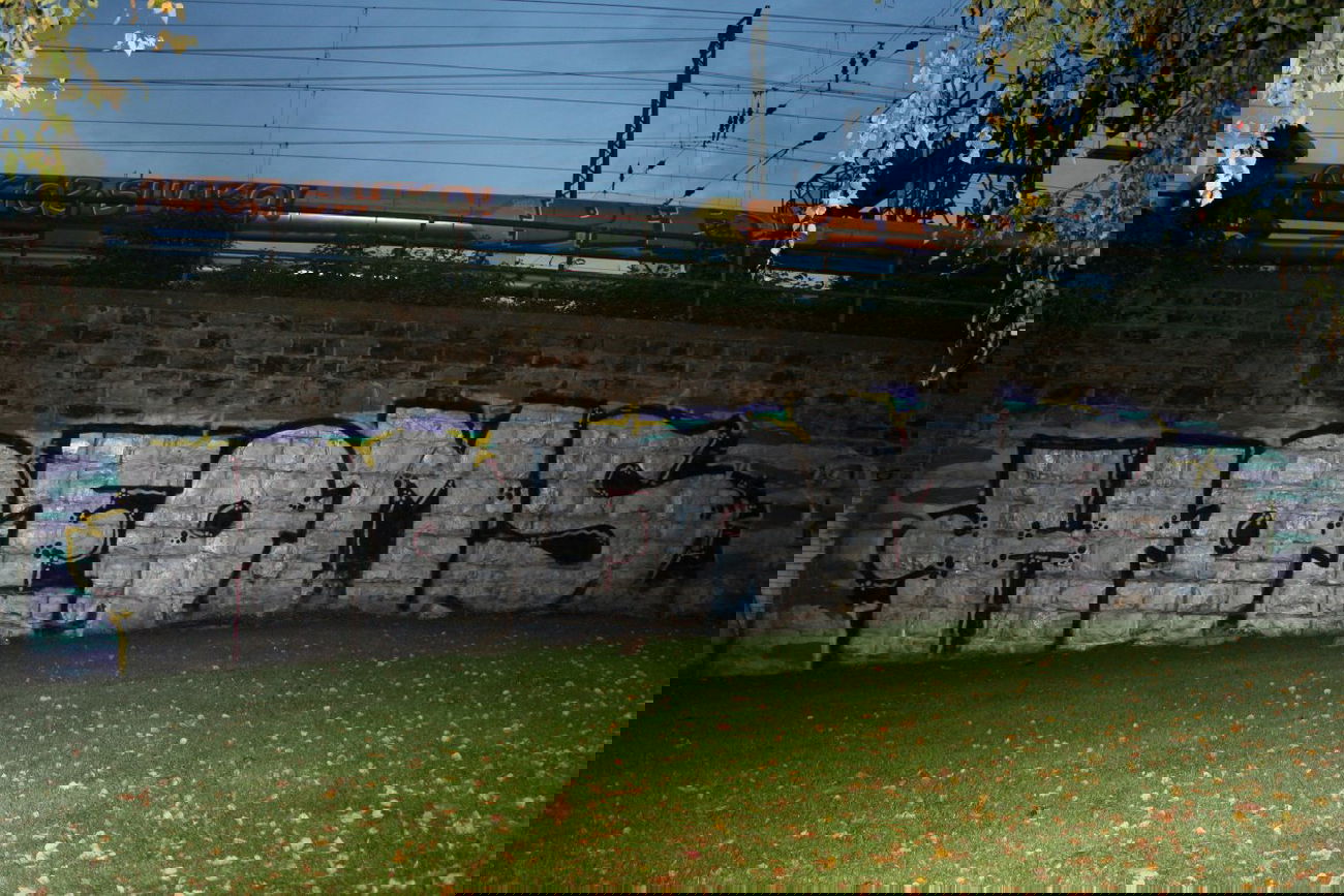 Graffiti Bombing in Dortmund - Photo by ZerOne - HOE, OMS